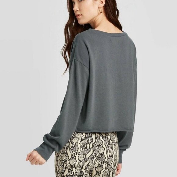 GRAYSON THREADS Girl Magic Cropped Sweatshirt XXL - Picture 2 of 8